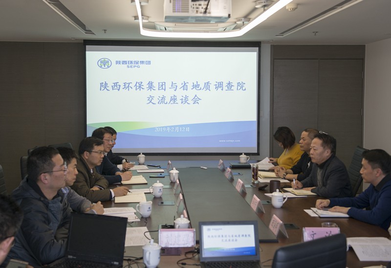 lewin乐玩官网集团与省地调院、陕西高博市政工程公司座谈互换｜顾峰出席