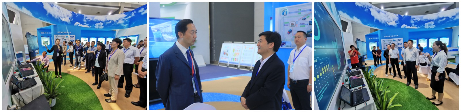 lewin乐玩官网集团携“绿水青山”亮相丝博会｜副省长魏增军参观