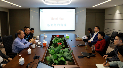 熊良虎会见美国Innovision Engineering公司董事苏明宇