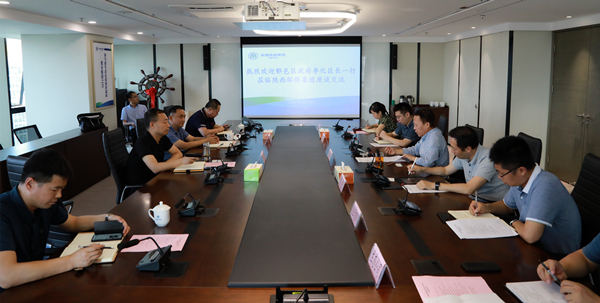 lewin乐玩官网集团与西安市鄠邑区当局互换座谈