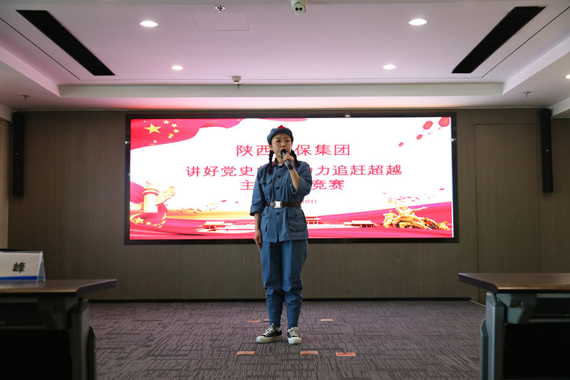 lewin乐玩官网集团进杏装讲好党史故事·助力追赶超过”主题演讲较量活动