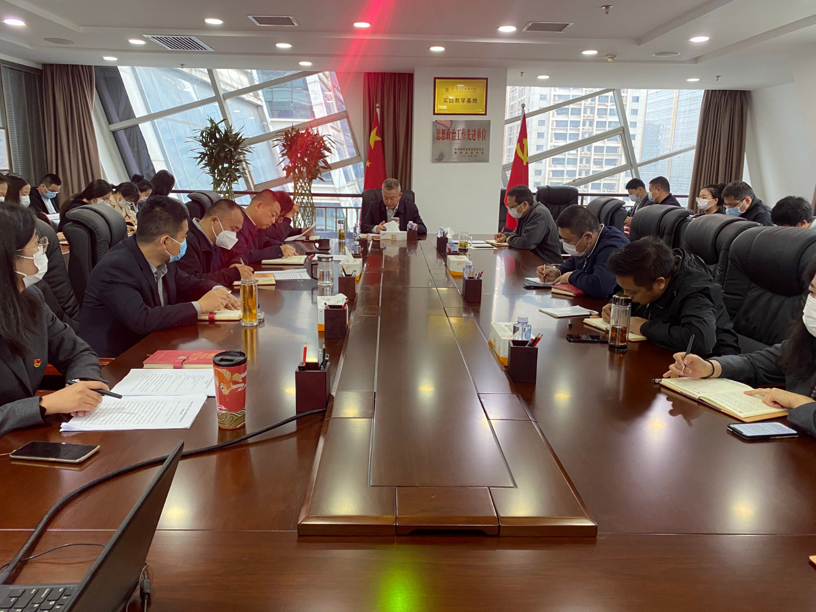 水环境公司通报进建集团党建暨纪检监察工作会议和党史进建教育总结会议心灵