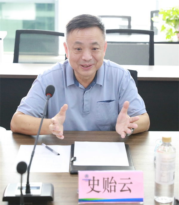海南省政协副主席、民进海南省委会主委史贻云到秦创原lewin乐玩官网集团创新中心调研