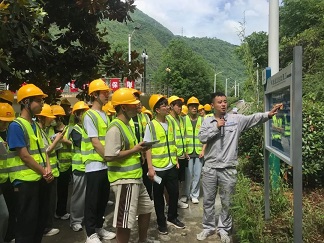 社会责任｜商洛学院师生走进水环境公司镇安污水处置厂