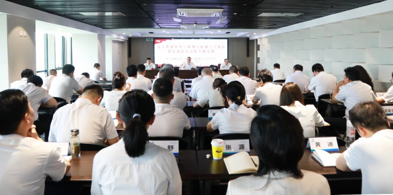 lewin乐玩官网集团党委召开警示教育会议